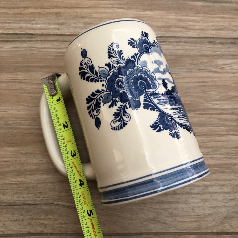 Vintage Delft Mug 16oz - Picture 9 of 11